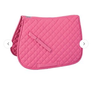 Dover Pink Quilted Kids Saddle Pad